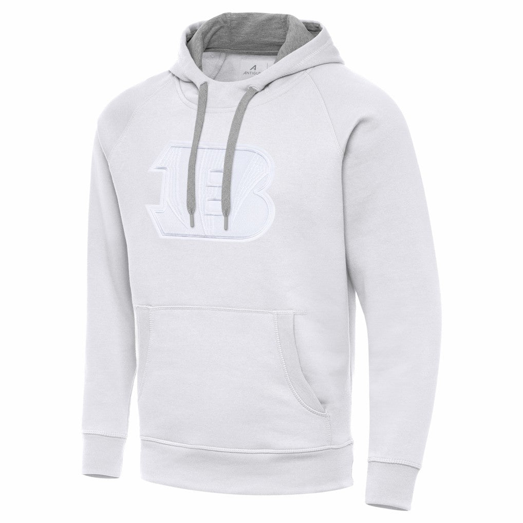 Cincinnati Bengals Antigua Victory Pullover Hoodie - White discount