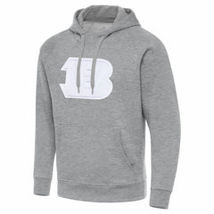 Cincinnati Bengals Antigua Victory Pullover Hoodie - Heather Gray cheap
