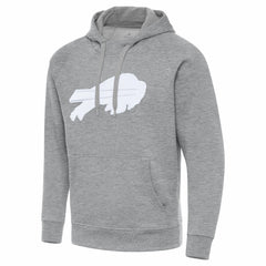Buffalo Bills Antigua Victory Pullover Hoodie - Heather Gray on sale
