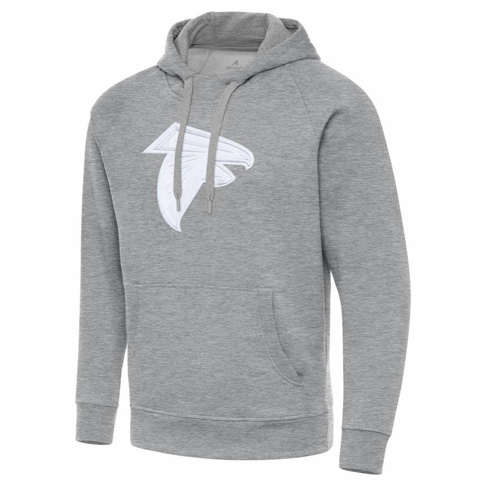 Atlanta Falcons Antigua Victory Pullover Hoodie - Heather Gray discount