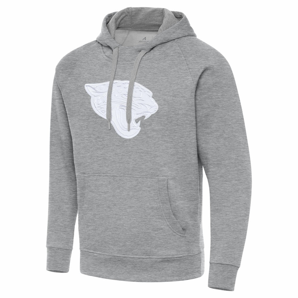 Jacksonville Jaguars Antigua Victory Pullover Hoodie - Heather Gray cheap