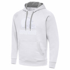 Cleveland Browns Antigua Victory Pullover Hoodie - White online