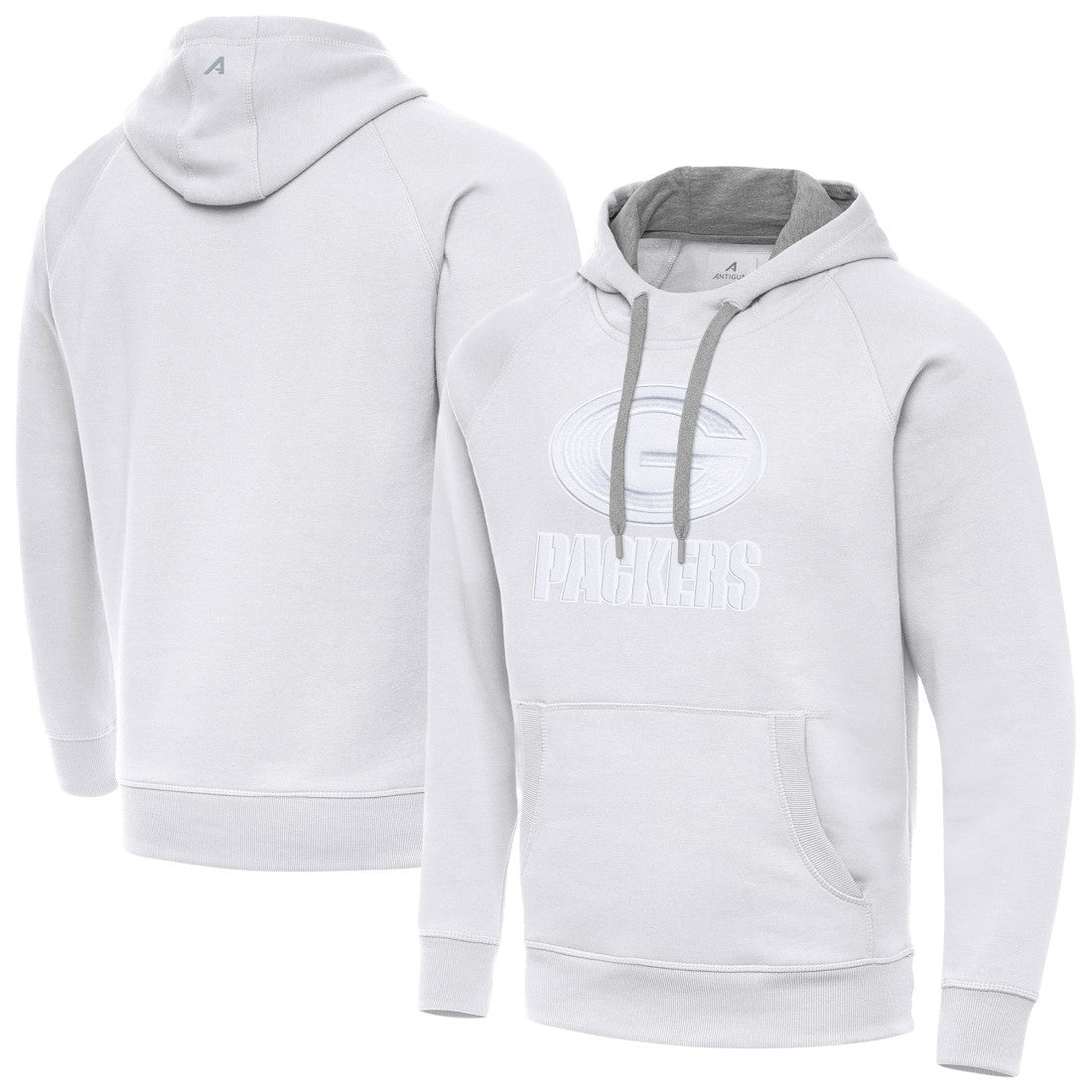Green Bay Packers Antigua Victory Pullover Hoodie - White outlet