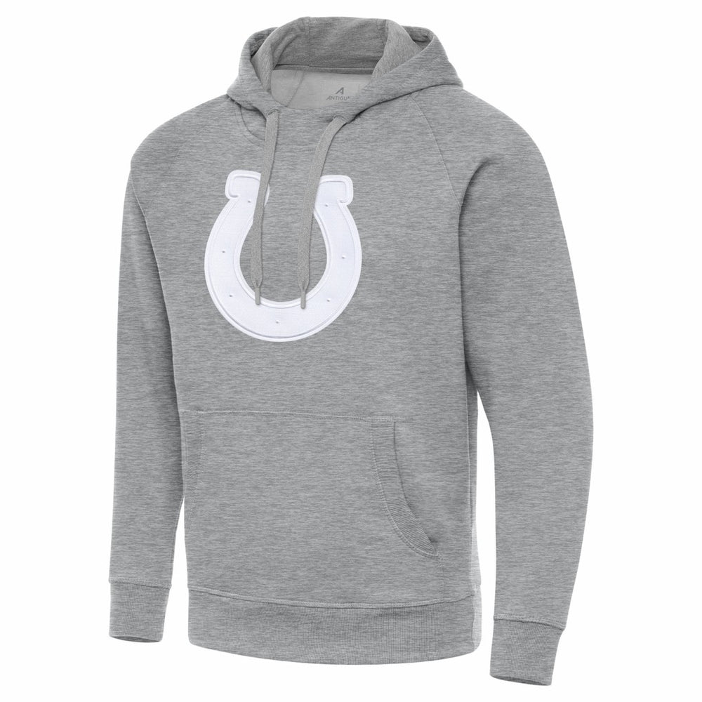 Indianapolis Colts Antigua Victory Pullover Hoodie - Heather Gray outlet