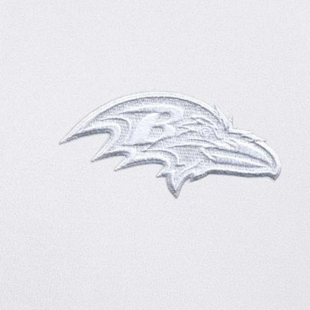 Baltimore Ravens Antigua Generation Quarter-Zip Jacket - White on sale