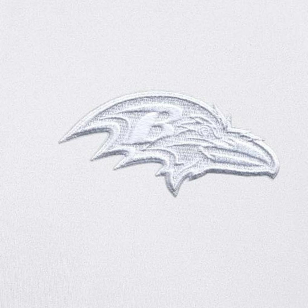 Baltimore Ravens Antigua Generation Quarter-Zip Jacket - White on sale