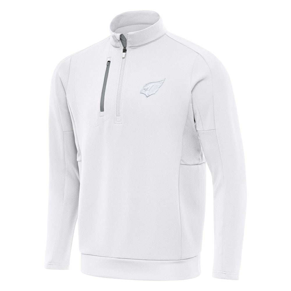 Arizona Cardinals Antigua Generation Quarter-Zip Jacket - White sale