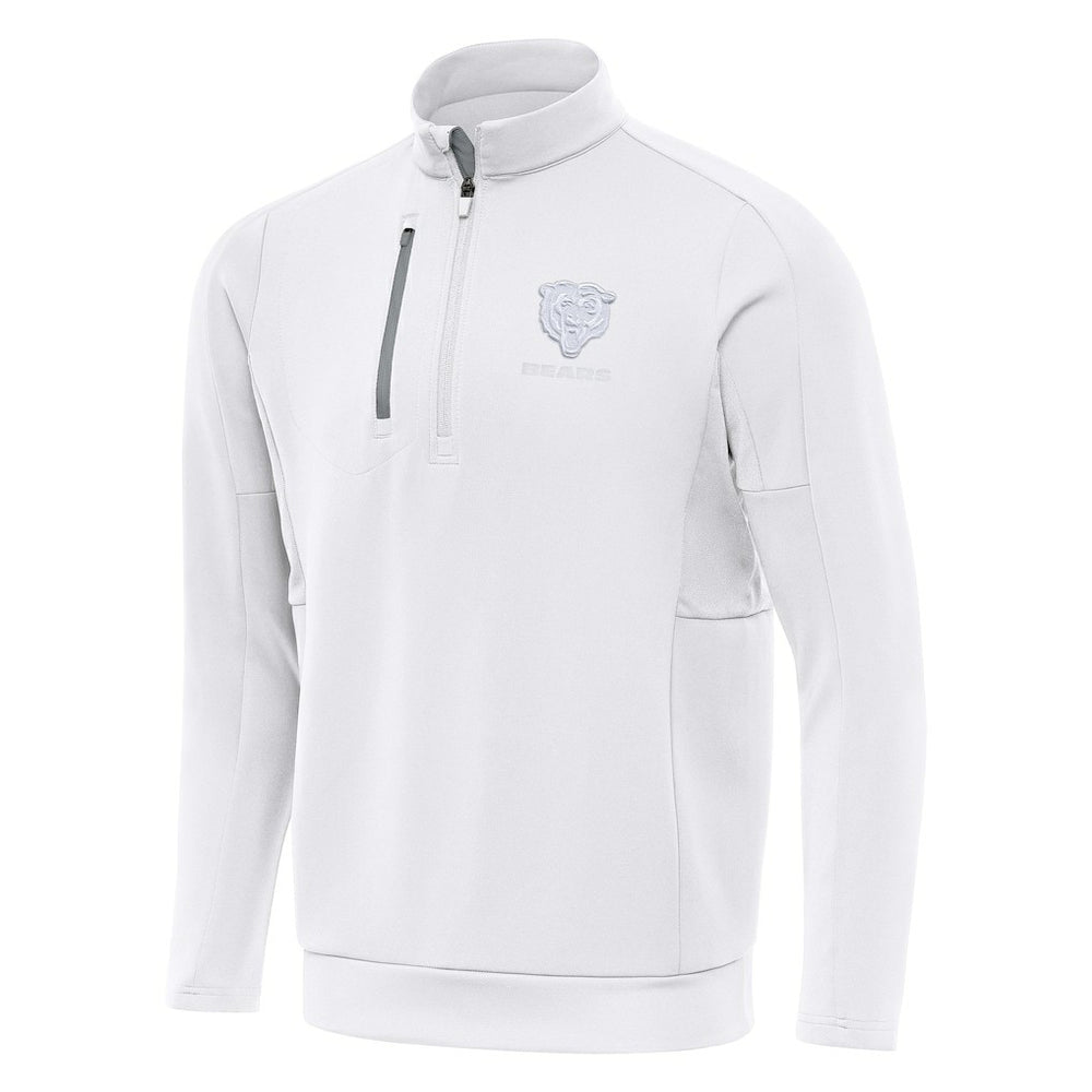 Chicago Bears Antigua Generation Quarter-Zip Jacket - White online
