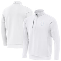 Indianapolis Colts Antigua Generation Quarter-Zip Jacket - White cheap
