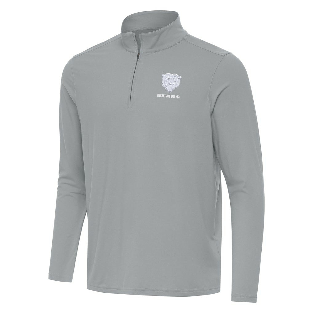 Chicago Bears Men's Antigua Intent Quarter-Zip Jacket - Gray online