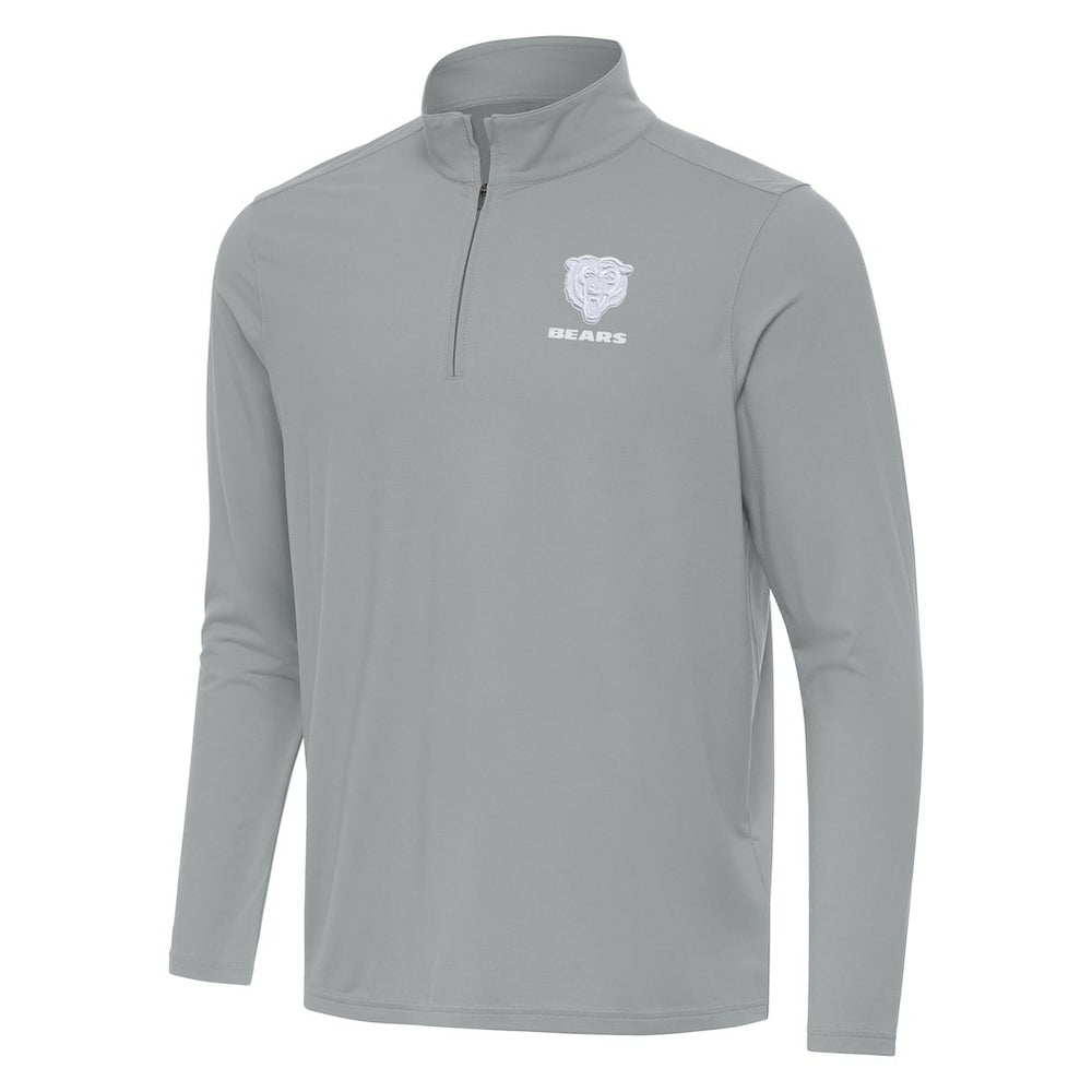 Chicago Bears Men's Antigua Intent Quarter-Zip Jacket - Gray online