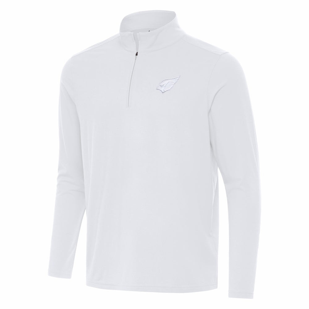 Arizona Cardinals Antigua Intent Quarter-Zip Jacket - White on sale