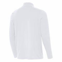 Denver Broncos Antigua Intent Quarter-Zip Jacket - White on sale