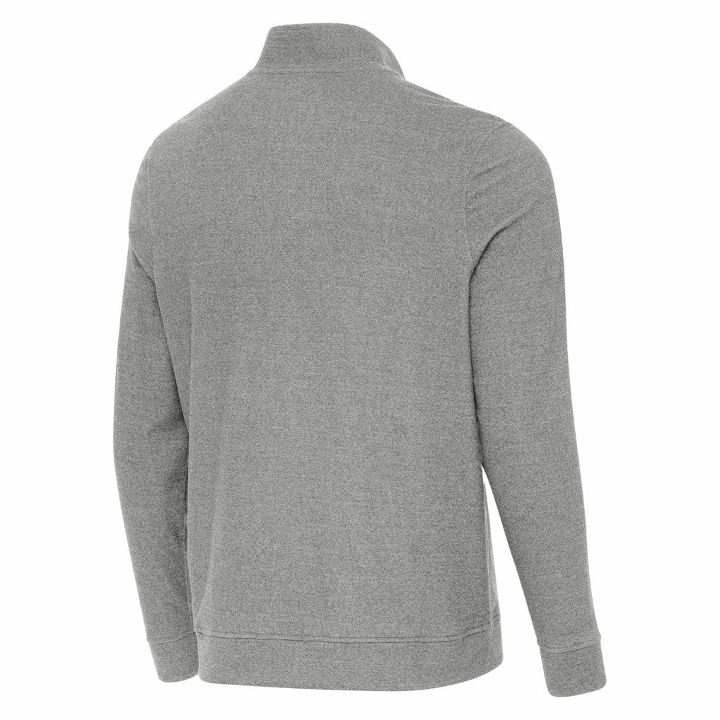 Indianapolis Colts Antigua Subtle Quarter-Zip Jacket - Heather Gray discount