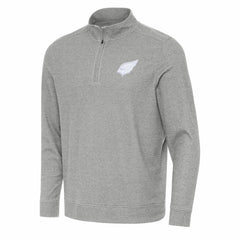 Arizona Cardinals Antigua Subtle Quarter-Zip Jacket - Heather Gray sale