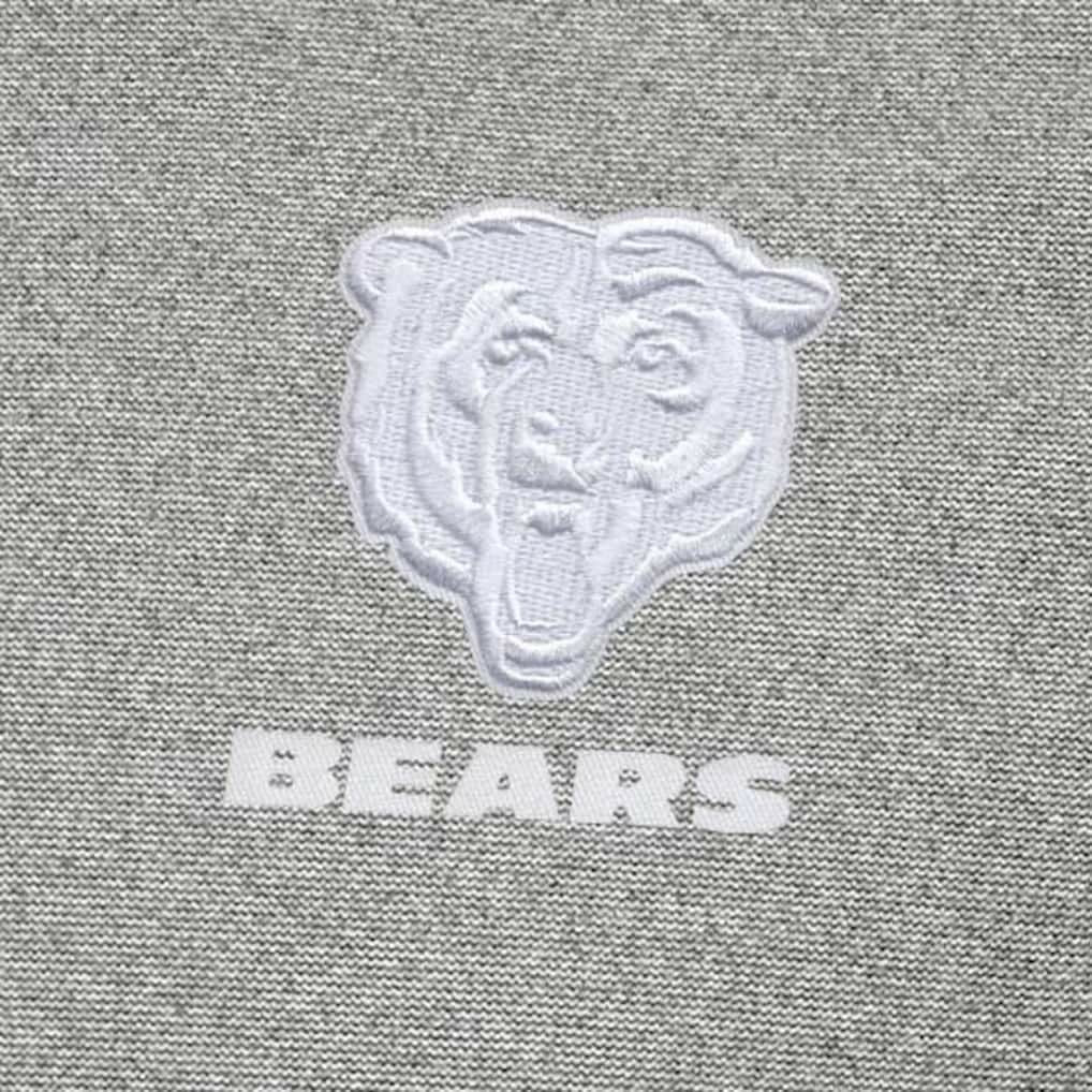Chicago Bears Antigua Subtle Quarter-Zip Jacket - Heather Gray on sale