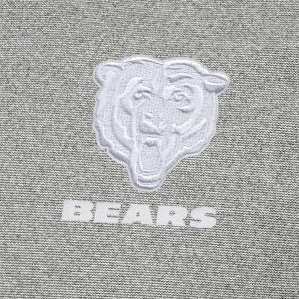 Chicago Bears Antigua Subtle Quarter-Zip Jacket - Heather Gray on sale