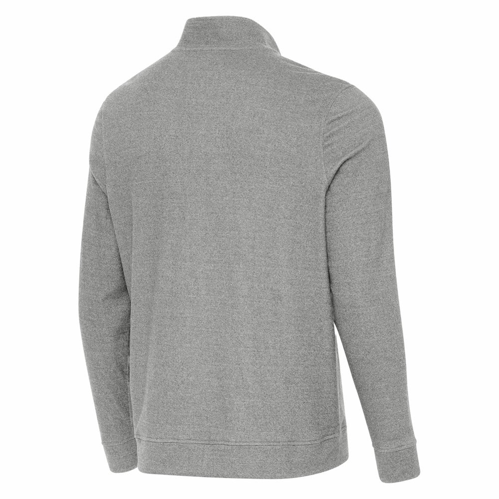 Seattle Seahawks Antigua Subtle Quarter-Zip Jacket - Heather Gray cheap