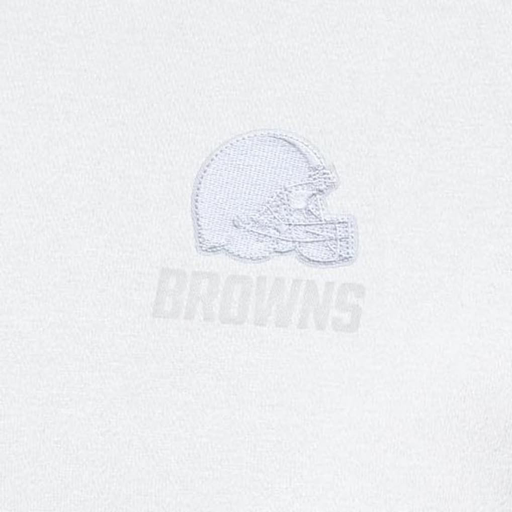 Cleveland Browns Antigua Victory Quarter-Zip Top - White cheap