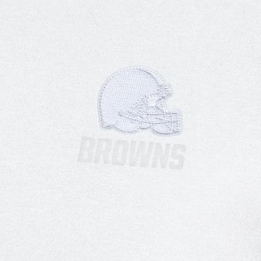 Cleveland Browns Antigua Victory Quarter-Zip Top - White cheap
