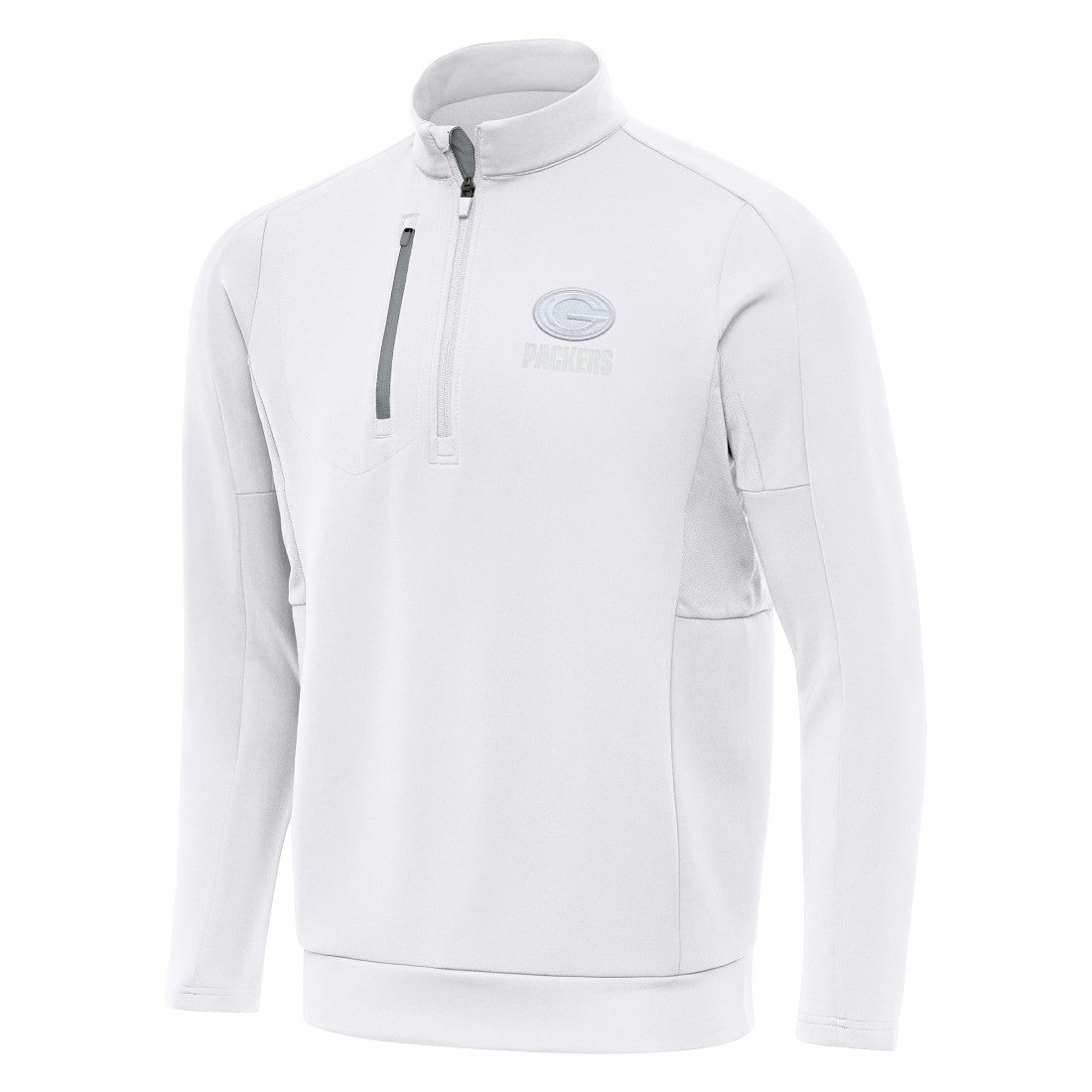 Green Bay Packers Antigua Generation Quarter-Zip Top - White online