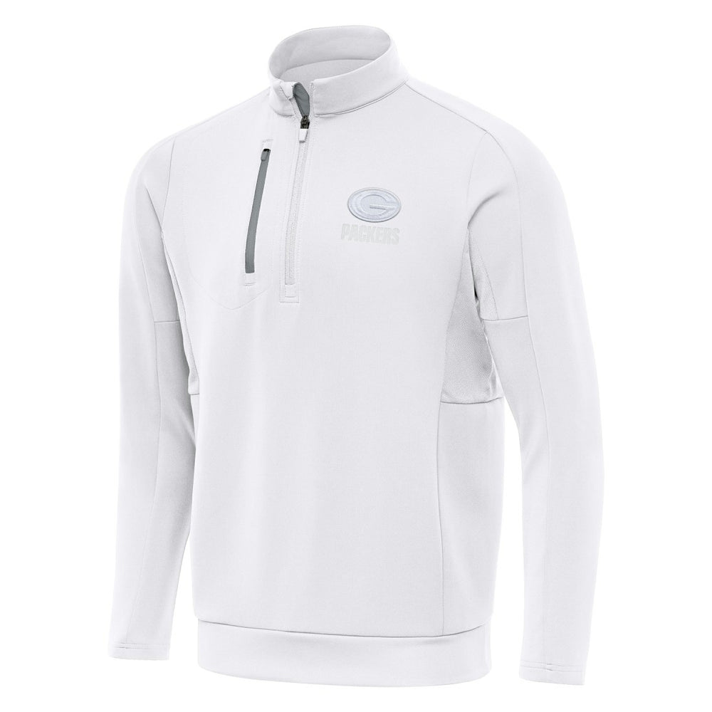 Green Bay Packers Antigua Generation Quarter-Zip Top - White online