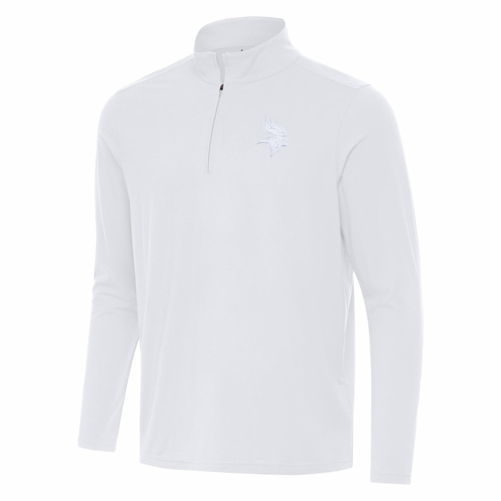 Minnesota Vikings Antigua Intent Quarter-Zip Top - White outlet
