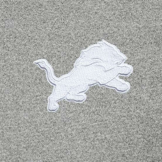 Detroit Lions Antigua Subtle Quarter-Zip Top - Heather Gray discount