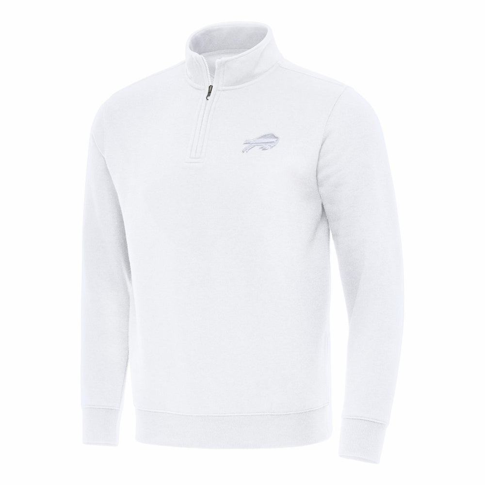 Buffalo Bills Antigua Victory Quarter-Zip Top - White online