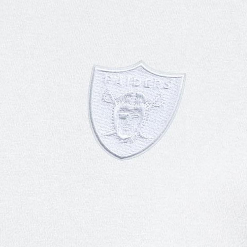 Las Vegas Raiders Antigua Victory Quarter-Zip Top - White cheap
