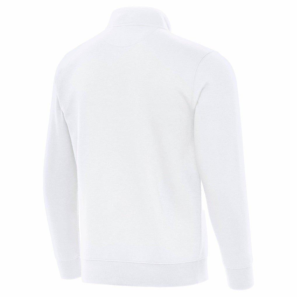 San Francisco 49ers Antigua Victory Quarter-Zip Top - White outlet