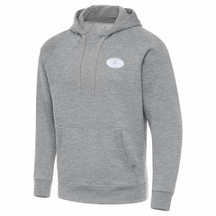 San Francisco 49ers Antigua Victory Pullover Hoodie - Heather Gray cheap