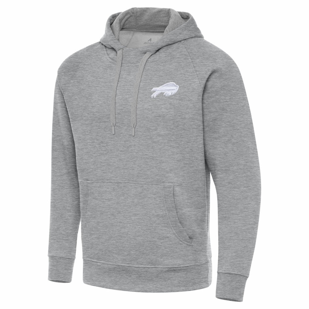 Buffalo Bills Antigua Victory Pullover Hoodie - Heather Gray discount