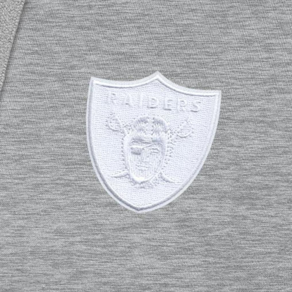 Las Vegas Raiders Antigua Victory Pullover Hoodie - Heather Gray sale