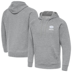 Green Bay Packers Antigua Victory Pullover Hoodie - Heather Gray for sale