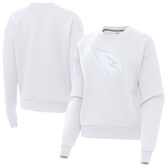 Arizona Cardinals Antigua Women's Victory Pullover Sweatshirt - White for sale