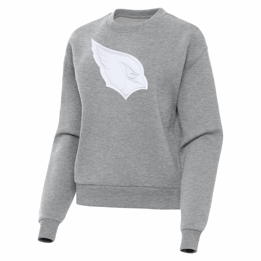 Arizona Cardinals Antigua Women's Victory Pullover Sweatshirt - Heather Gray discount