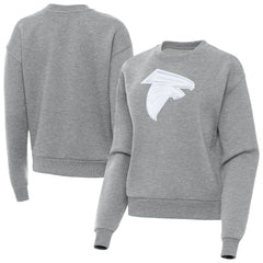 Atlanta Falcons Antigua Women's Victory Pullover Sweatshirt - Heather Gray for sale