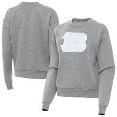 Cincinnati Bengals Antigua Women's Victory Pullover Sweatshirt - Heather Gray on sale