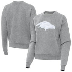 Baltimore Ravens Antigua Women's Victory Pullover Sweatshirt - Heather Gray on sale