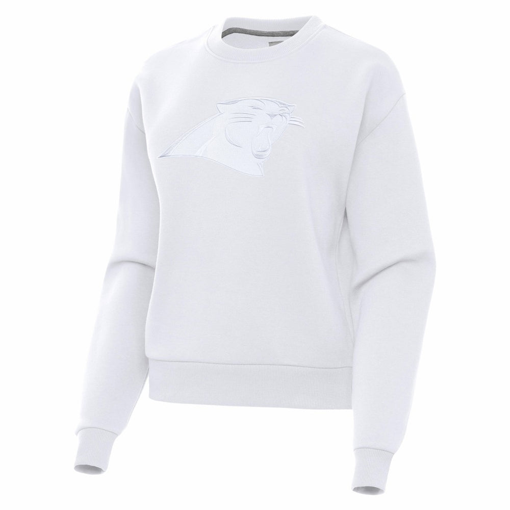 Carolina Panthers Antigua Women's Victory Pullover Sweatshirt - White outlet