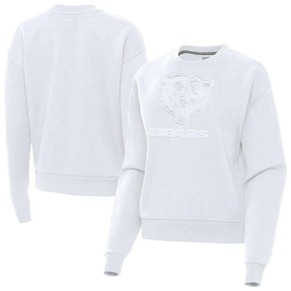 Chicago Bears Antigua Women's Victory Pullover Sweatshirt - White discount