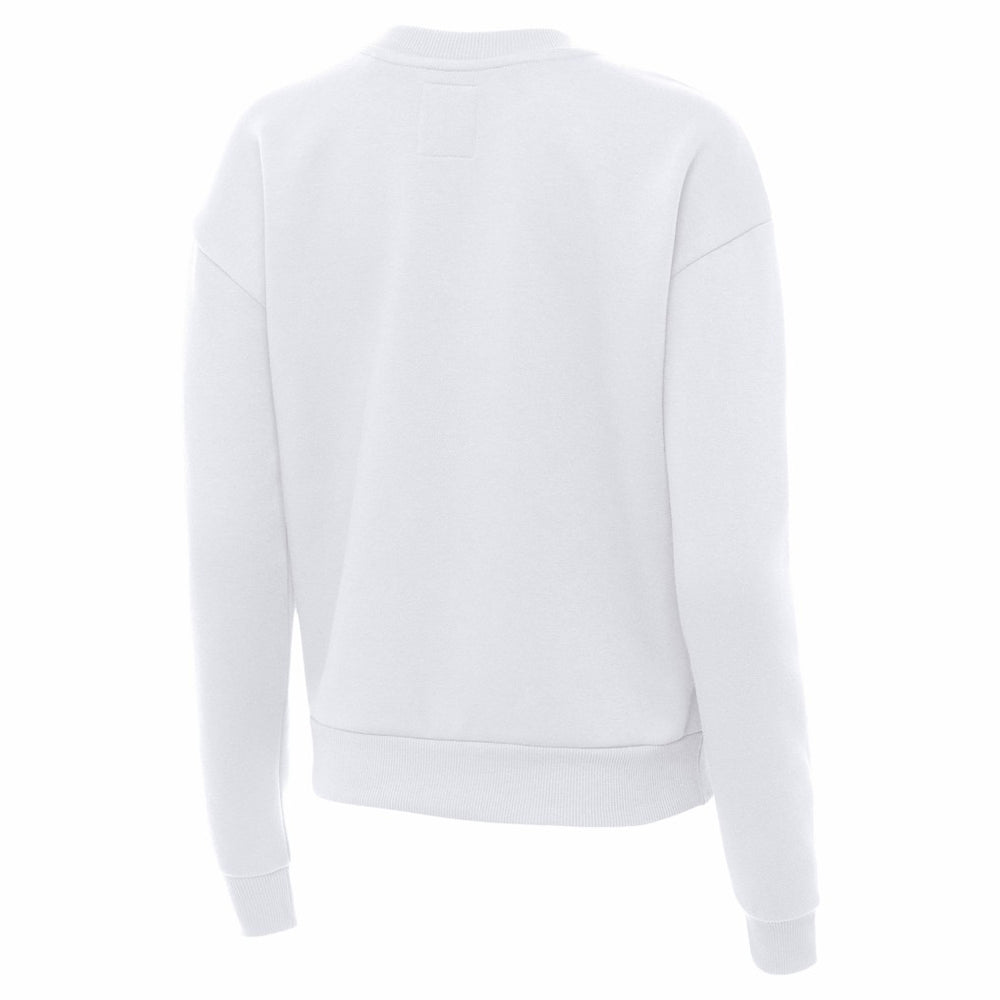 New England Patriots Antigua Women's Victory Pullover Sweatshirt - White sale