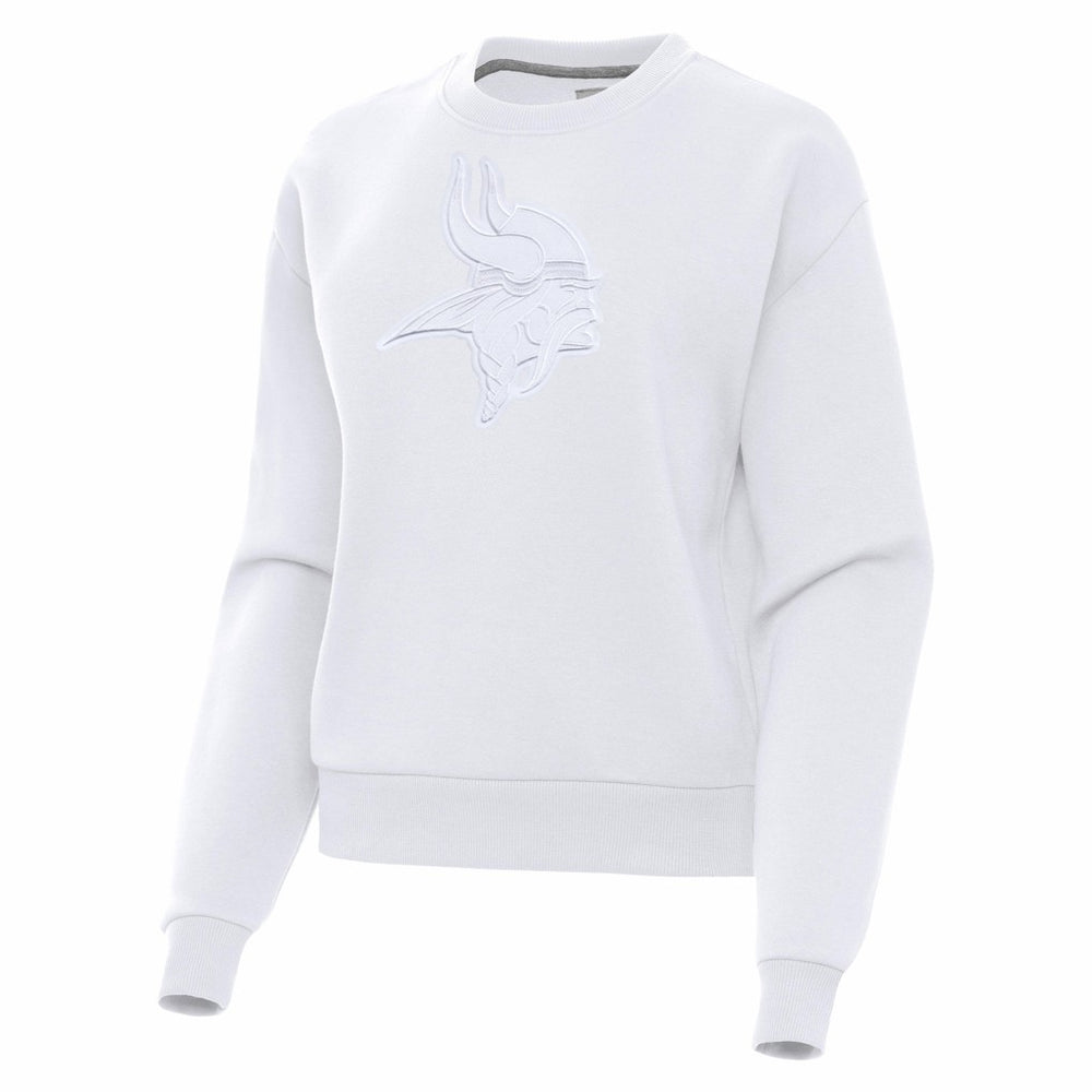 Minnesota Vikings Antigua Women's Victory Pullover Sweatshirt - White sale