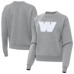 Washington Commanders Antigua Women's Victory Pullover Sweatshirt - Heather Gray online