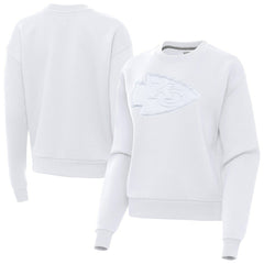 Kansas City Chiefs Antigua Women's Victory Pullover Sweatshirt - White online