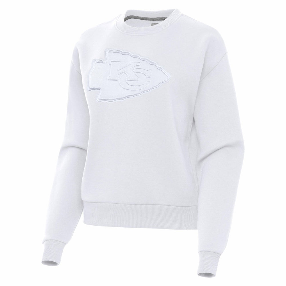 Kansas City Chiefs Antigua Women's Victory Pullover Sweatshirt - White online