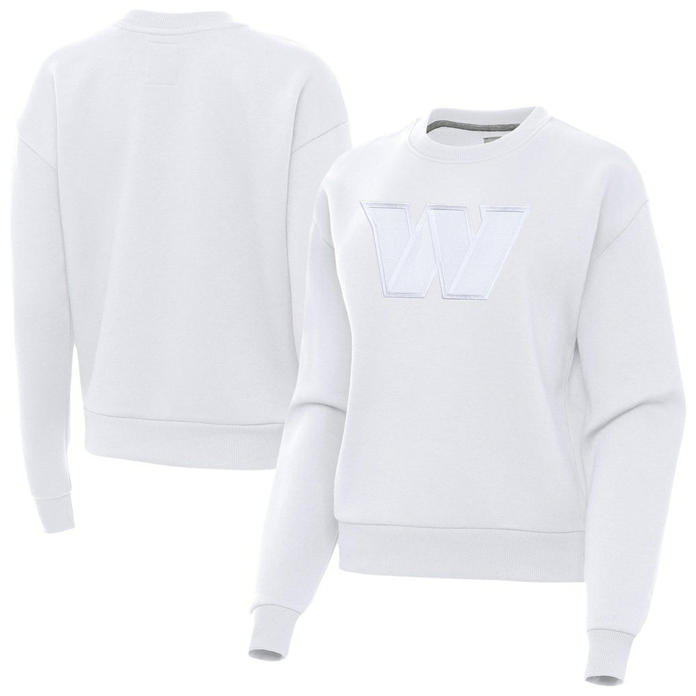Washington Commanders Antigua Women's Victory Pullover Sweatshirt - White sale