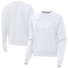 Washington Commanders Antigua Women's Victory Pullover Sweatshirt - White sale