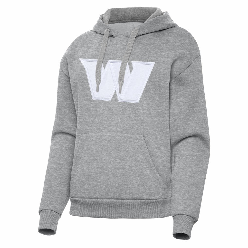 Washington Commanders Antigua Women's Victory Pullover Hoodie - Heather Gray online